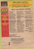 Matchbook Cover - Byron Jackson Co oil tools Los Angeles CA WORN 40 Strike