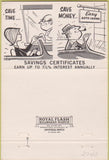 Matchbook Cover - Diversified Savings Chester WV 40 Strike
