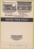Matchbook Cover - Allen Title Co Albuquerque NM 40 Strike