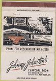 Matchbook Cover - Johnston's Charcoal Room New York City WEAR 40 Strike