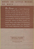 Matchbook Cover - Food Materials Corp Chicago IL 40 Strike