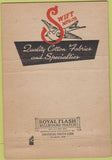 Matchbook Cover - Swift Manufacturing Columbus GA WEAR 40 Strike