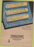 Matchbook Cover - Heatmaster Furnaces Alhambra CA 40 Strike