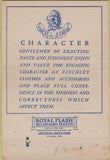Matchbook Cover - Finchley New York City men's clothes 40 Strike