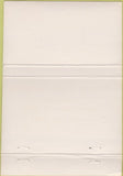 Matchbook Cover - Peerless Construction Fremont OH 40 Strike