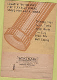 Matchbook Cover - Logan Clay Products Logan OH 40 Strike