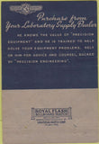 Matchbook Cover - Precision Scientific Chicago IL 40 Strike