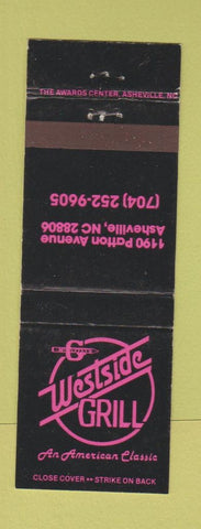 Matchbook Cover - McGuffey's Western Grill Asheville NC