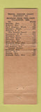 Matchbook Cover - Fern Cafe Tillamook OR WEAR