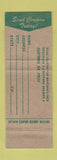 Matchbook Cover - Wayfara Pecan Gandies oil gas Eastman GA Stuckey's