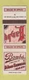 Matchbook Cover - Bambu Rolling Papers