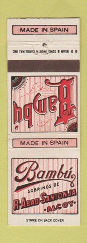 Matchbook Cover - Bambu Rolling Papers