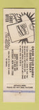 Matchbook Cover - Bambu Rolling Papers