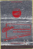 Matchbook Cover - Atlas Machine Tools woodworking WEAR 40 Strike