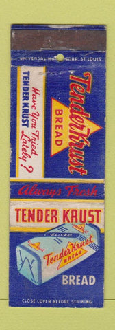 Matchbook Cover - Tender Krust Bread