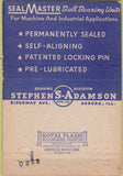 Matchbook Cover - Seal Master Ball Bearing Units Utica NY 40 Strike