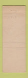 Matchbook Cover - Bambi Cocktail Lounge Miami Beach FL WORN