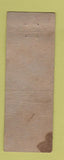 Matchbook Cover - Astor Coffee New York City WORN
