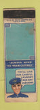 Matchbook Cover - Laundry Dry Cleaning BLANK WORN
