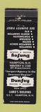 Matchbook Cover - Dunfey Real Estate Hampton NH Rye Exeter Durham