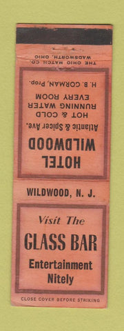 Matchbook Cover - Hotel Wildwood NJ WEAR