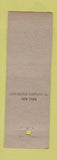 Matchbook Cover - Lion Match Monogram Letter S