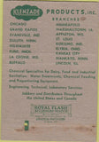 Matchbook Cover - Kelnzade Products chemicals Dairy Beloit WI 40 Strike