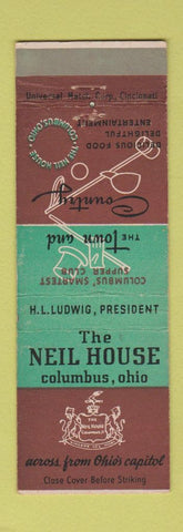 Matchbook Cover - Neil House Columbus OH