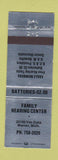 Matchbook Cover - Family Hearing Center Warren MI