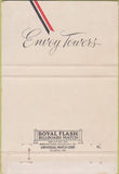 Matchbook Cover - 300 East 46th St New York City Envoy Towers 40 Strike