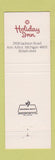 Matchbook Cover - Savory Restaurant West Bank Nightclub Holiday In Ann Arbor MI