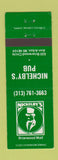Matchbook Cover - Nickelby's Pub Ann Arbor MI