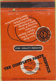 Matchbook Cover - King Products 40 Strike