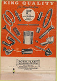 Matchbook Cover - King Products 40 Strike