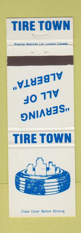 Matchbook Cover - Tire Town