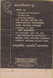 Matchbook Cover - Mills Welding Supply Buffalo NY 40 Strike