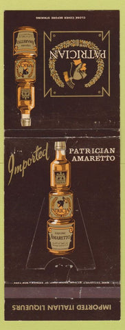 Matchbook Cover - Patrician Amaretto Liquor WEAR Giant Feature