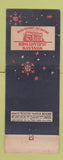 Matchbook Cover - Christmas Broadview Savings WEAR Giant Feature