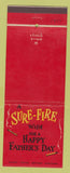 Matchbook Cover - Hallmark Father's Day 1953 WEAR Giant Feature