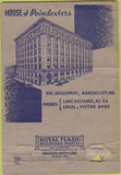 Matchbook Cover - Poindexters Dept Store Kansas City MO WORN 40 Strike