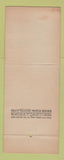 Matchbook Cover - RMS Convention Roger Kent New York City  Giant Feature