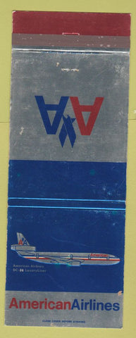 Matchbook Cover - American Airlines WEAR Giant Feature