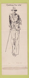 Matchbook Cover - MD Northe Philadelphia PA WEAR Giant Feature