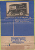 Matchbook Cover - Sheffield Farms Milk New York City WORN 40 Strike