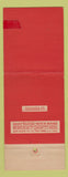 Matchbook Cover - Christmas Ed TAPED WEAR Giant Feature