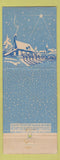 Matchbook Cover - Christmas Old Heidelberg Miami FL WEAR Giant Feature