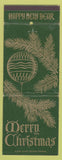 Matchbook Cover - Christmas Pesta Foods Giant Feature