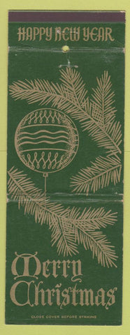 Matchbook Cover - Christmas Pesta Foods Giant Feature