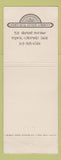 Matchbook Cover - Aspen Real Estate Company Colorado WEAR Giant Feature