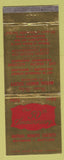 Matchbook Cover - Mutual Benefit Society Baltimore MD 1953 WEAR Giant Feature